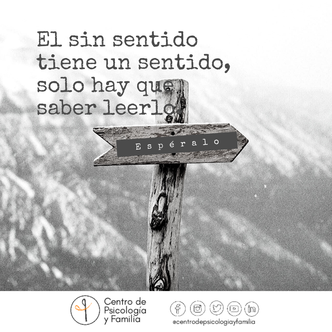 EL SIN SENTIDO Y SU ENCUENTRO