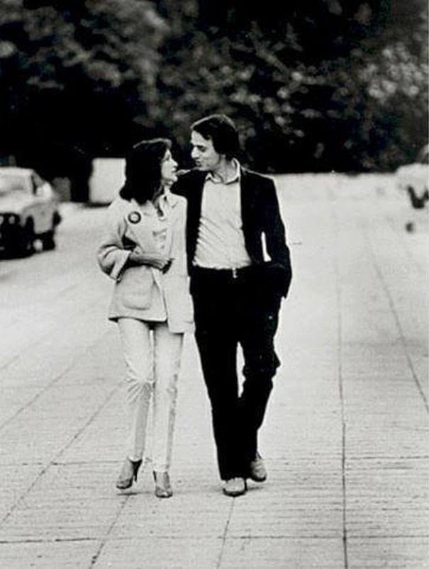 Carl Sagan y Ann Druyan, un amor tan grande como el Cosmos