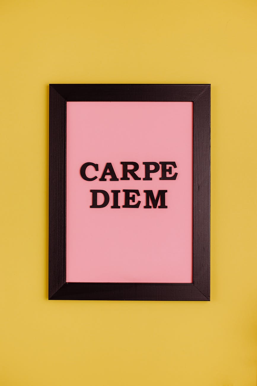 Carpe Diem: Aprovecha el Día al Máximo